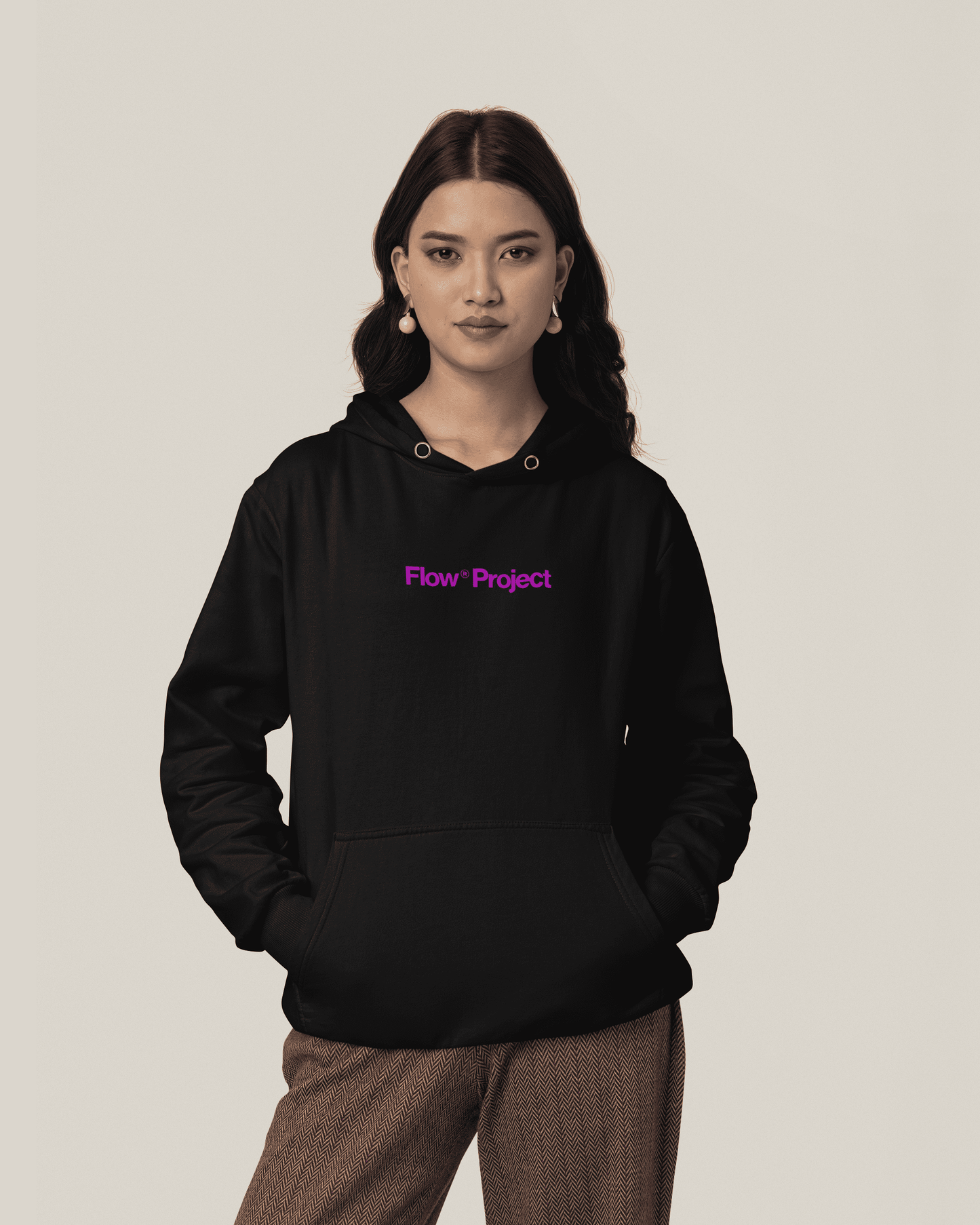 Autistic Advantage Hoodie | Female Model Front - Flow Project