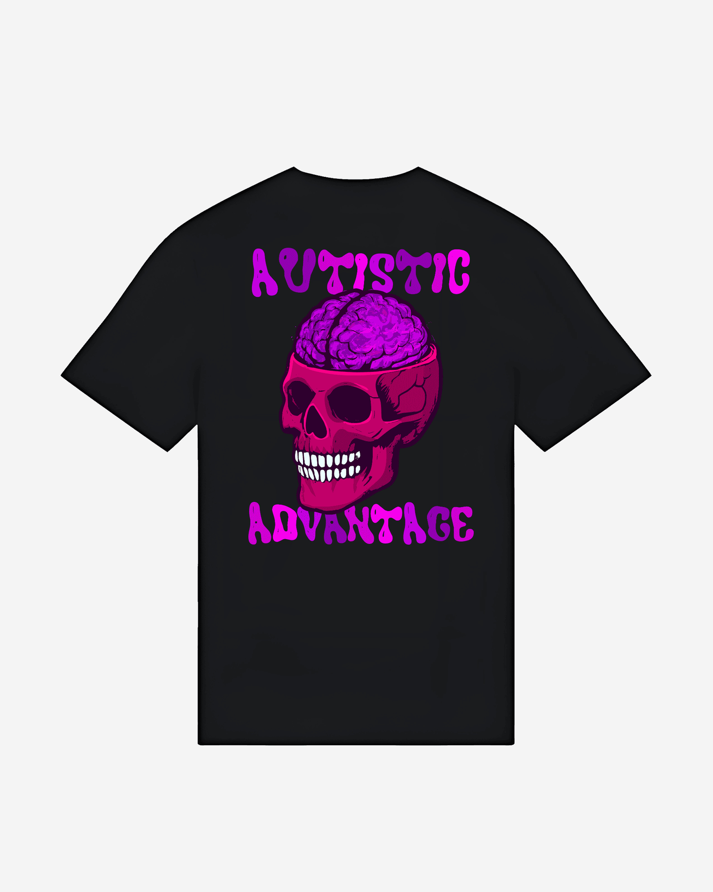 Autistic Advantage T-shirt | Mockup Back - Flow Project
